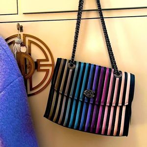 NWT!! Coach Parker Multi Black Ombre Quilted Leather Bag NWT!!!